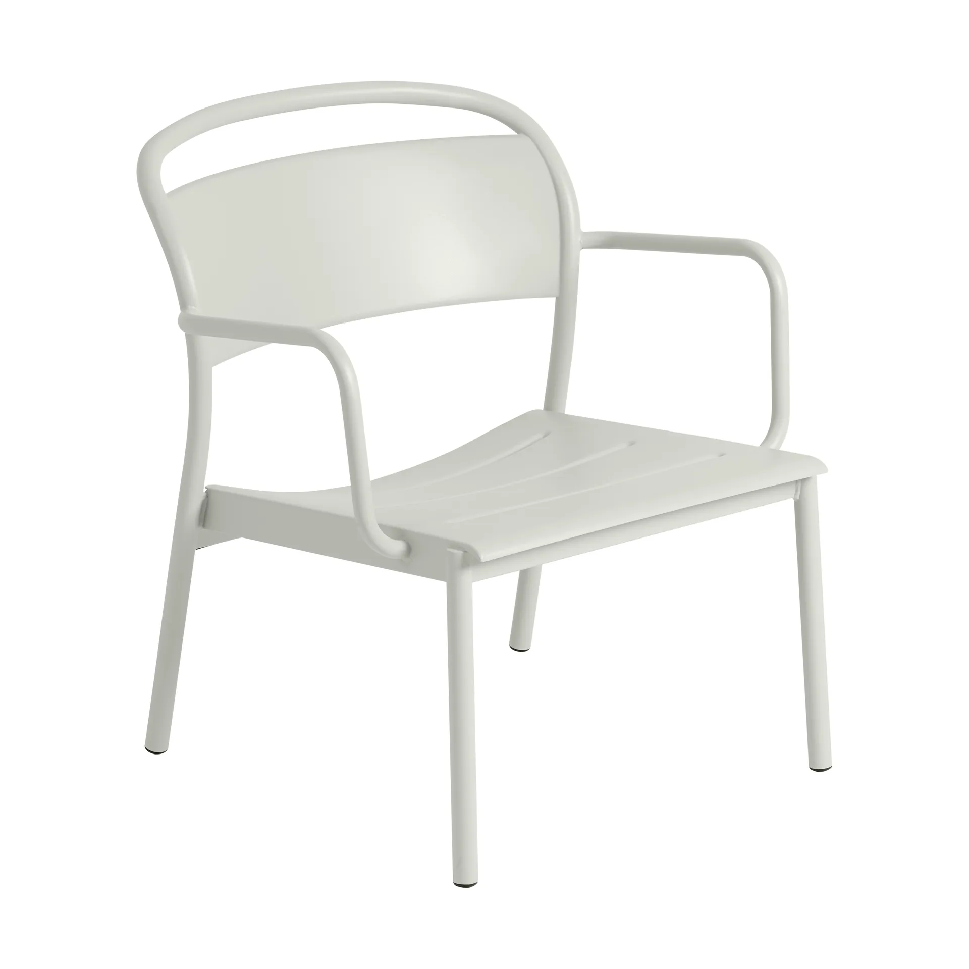 Poltrona lounge Linear Steel, Grigio Muuto