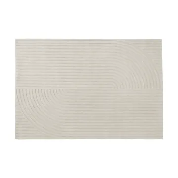 Relevo Rug Quattro tappeto in lana - Off white, 170x240 cm - Muuto