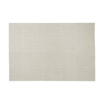 Relevo Rug Quattro tappeto in lana - Off white, 200x300 cm - Muuto