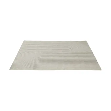 Relevo Rug Quattro tappeto in lana - Off white, 200x300 cm - Muuto