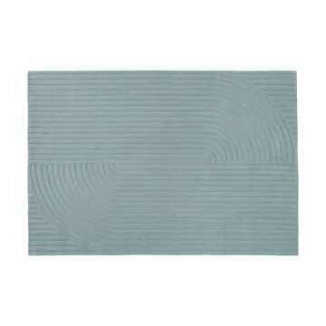 Relevo Rug Quattro tappeto in lana - Sage green, 170x240 cm - Muuto