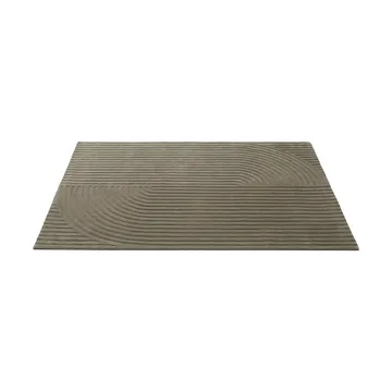 Relevo Rug Quattro tappeto in lana - Taupe, 170x240 cm - Muuto