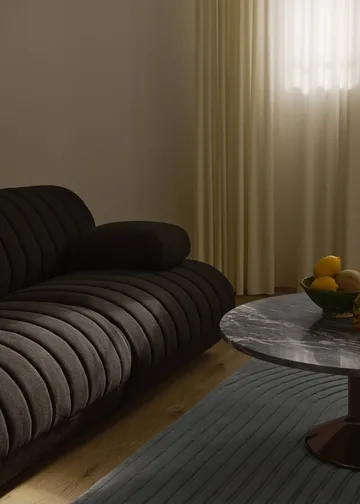 Relevo Rug Quattro tappeto in lana - Verde scuro, 170x240 cm - Muuto