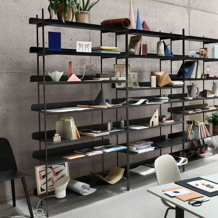 Scaffalatura Compile configuration 5, Grigio Muuto