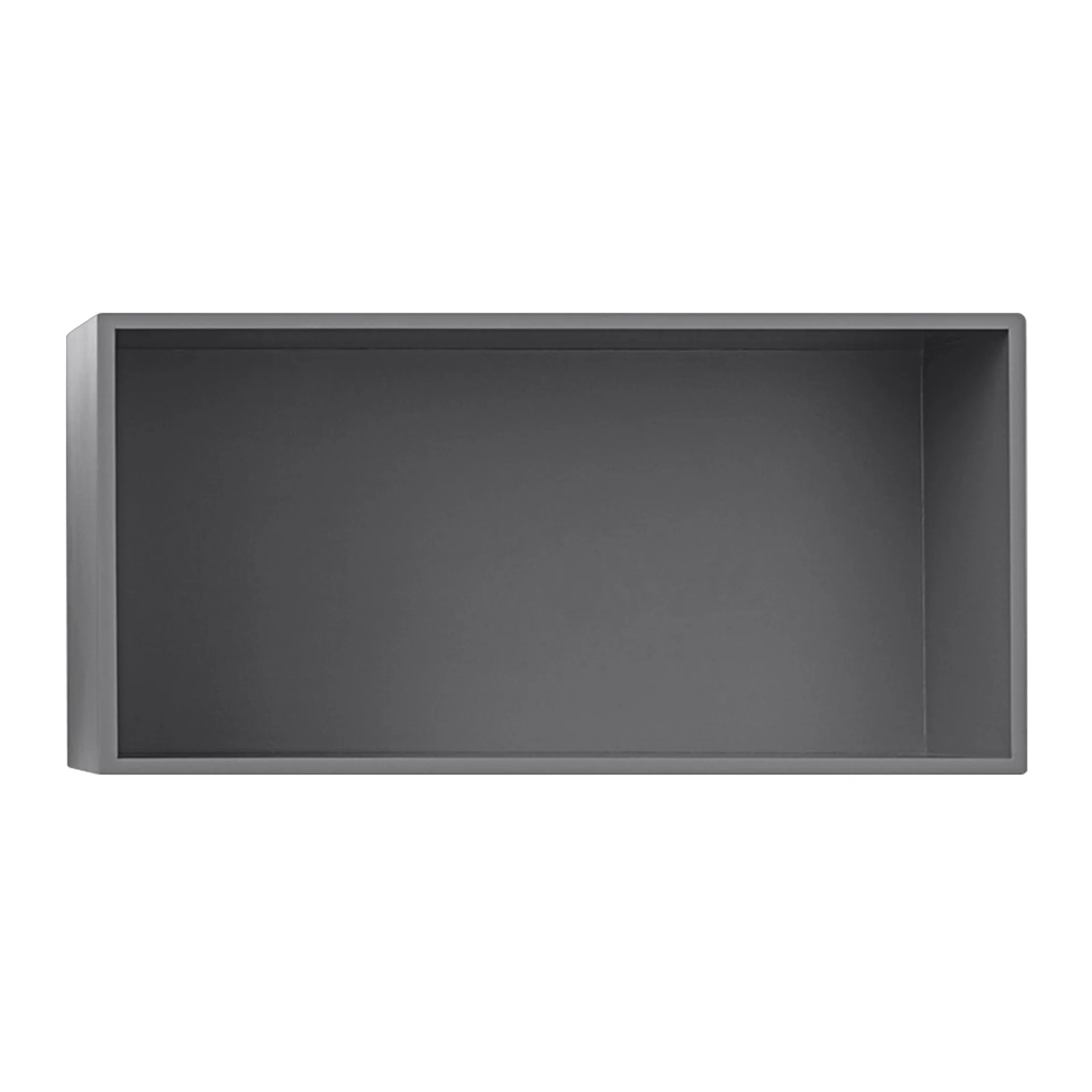 Scaffalatura Mini Stacked 2.0, grande, grigio Muuto