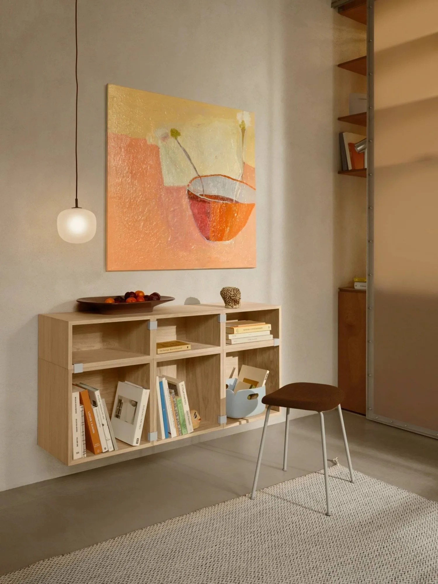 Scaffalatura Stacked 2.0 aperta, grande, rovere Muuto