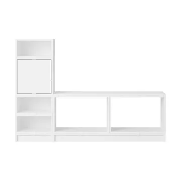 Scaffalatura Stacked hall configurazione 1 - Bianco - Muuto