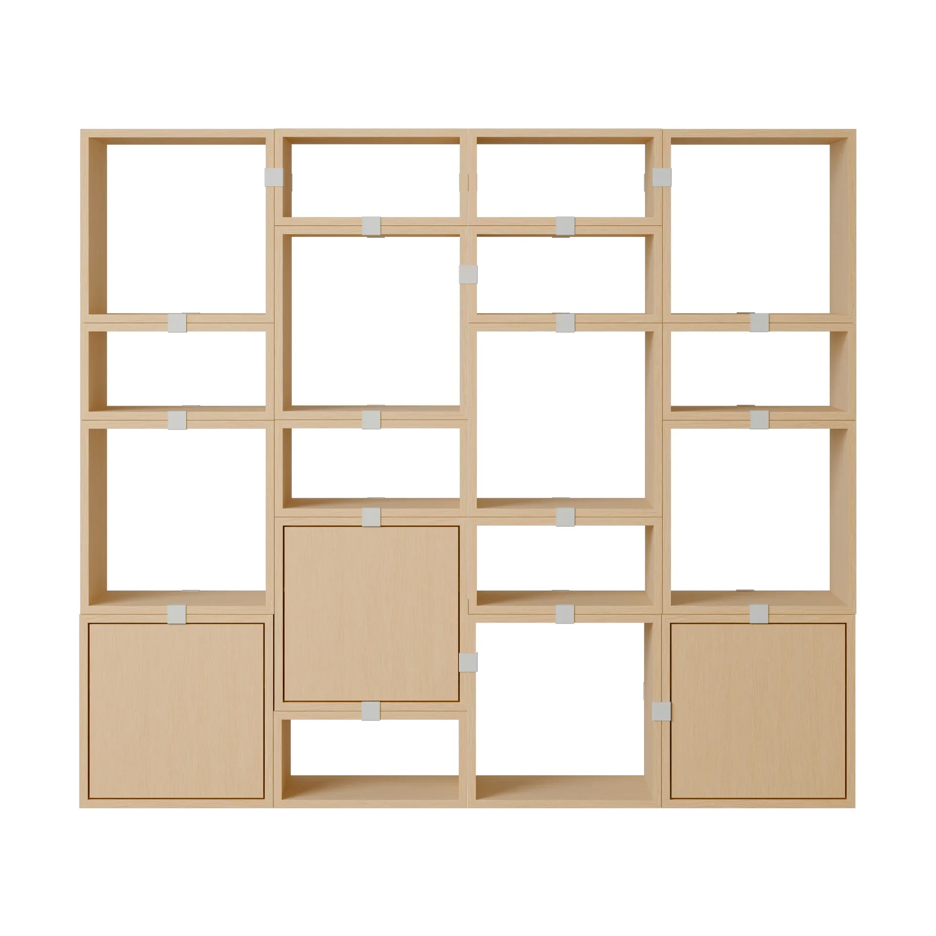 Scaffalatura Stacked libreria configurazione 4, Rovere Muuto