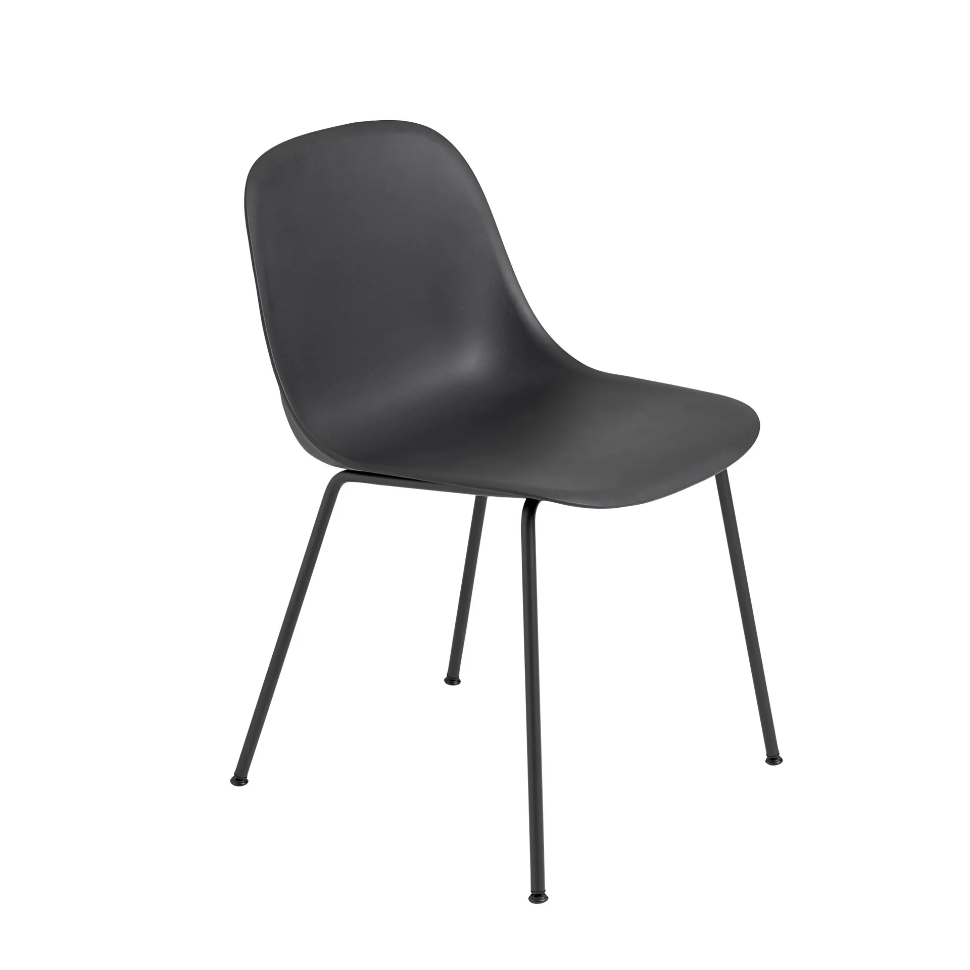 Sedia Fiber, Black-Anthracite (plastica) Muuto