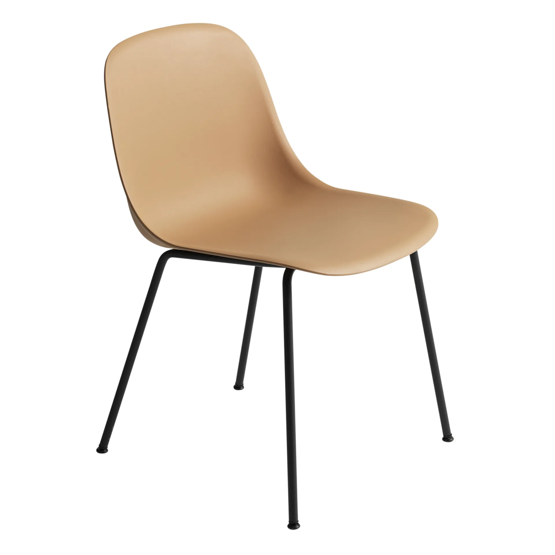 Sedia Fiber, Ochre-Anthracite (plastica) Muuto