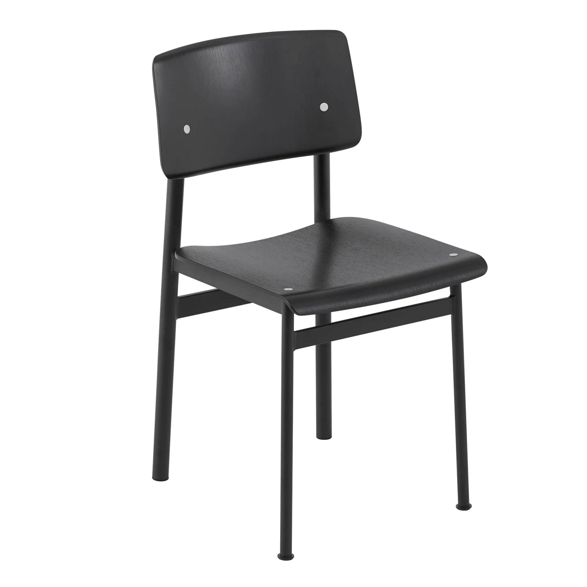Sedia Loft Chair, Black-Black Muuto