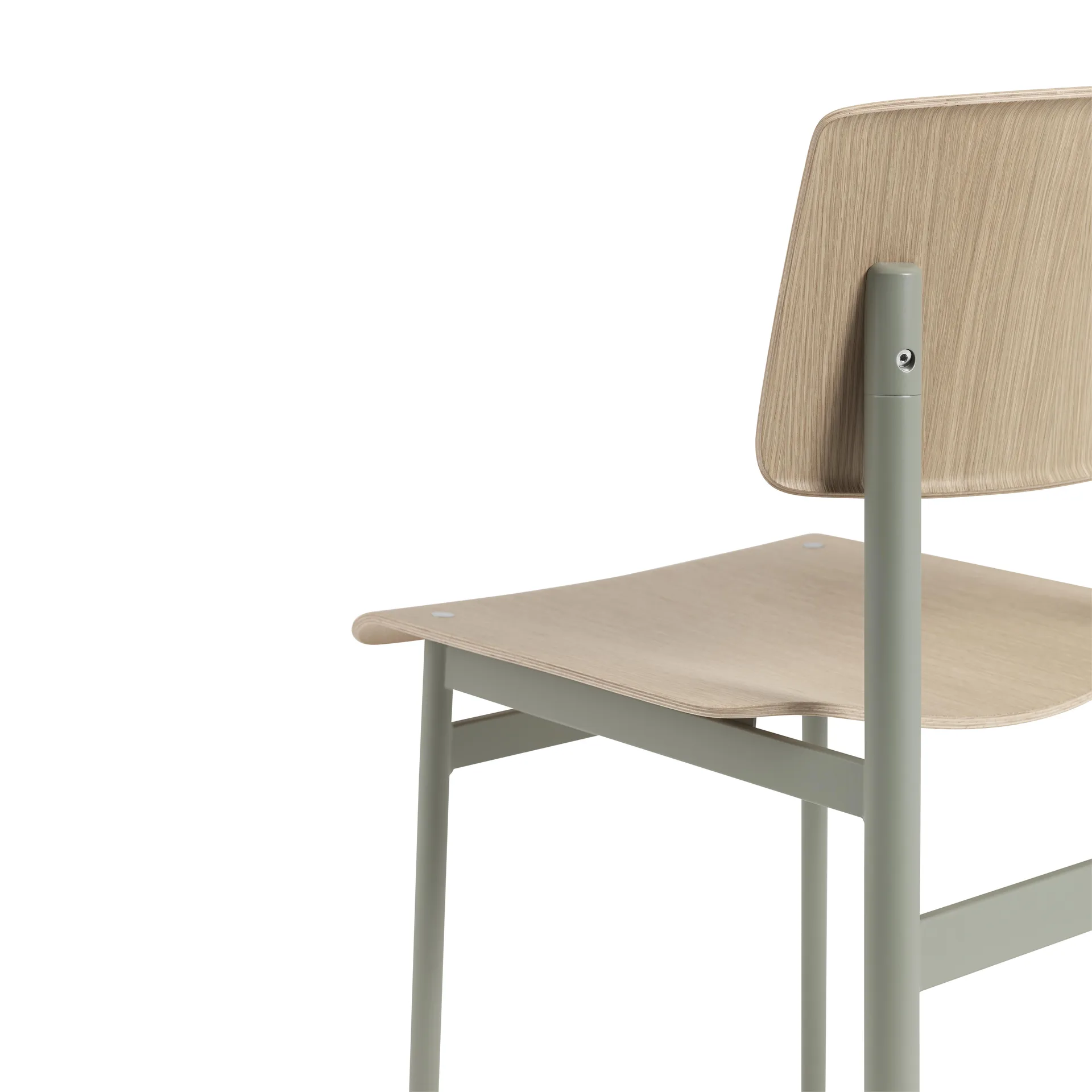 Sedia Loft Chair, dusty green-oak Muuto