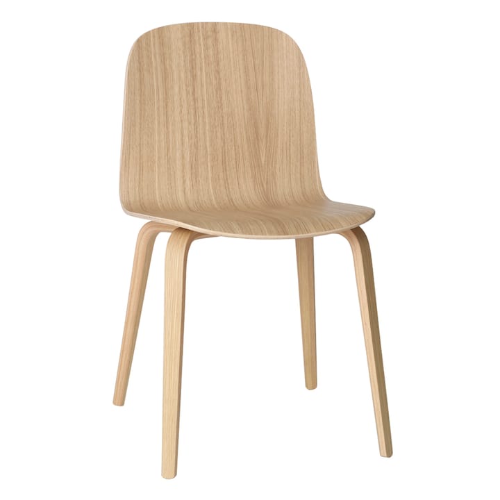 Sedia Visu con base in legno - Oak - Muuto