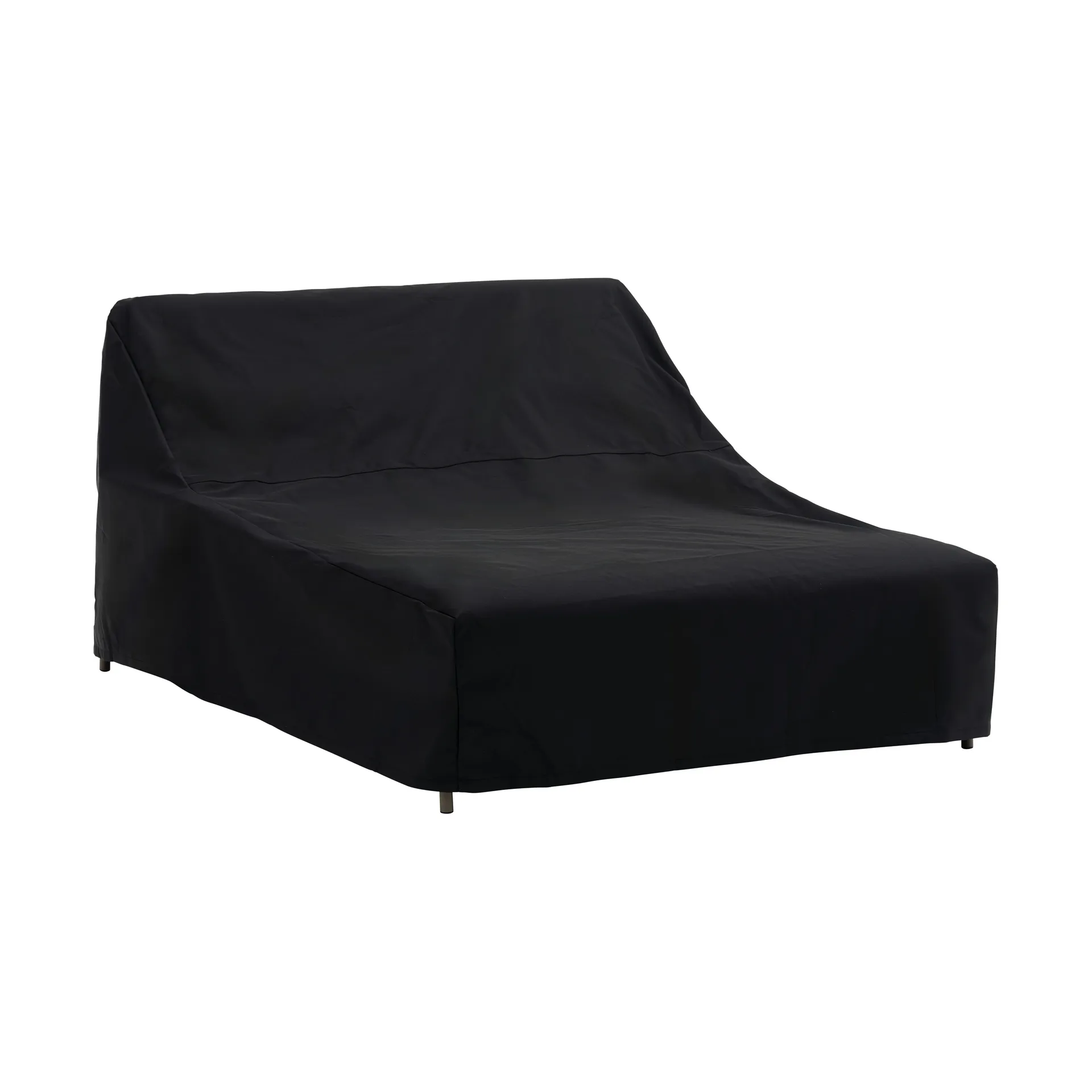 Settle rivestimento per chaise longue, Nero Muuto