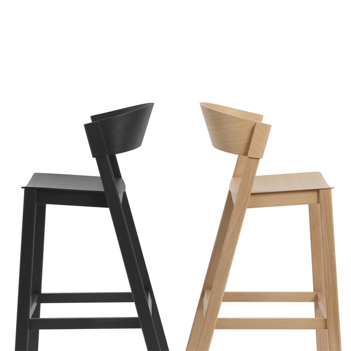 Sgabello da bar, Cover, Nero Muuto
