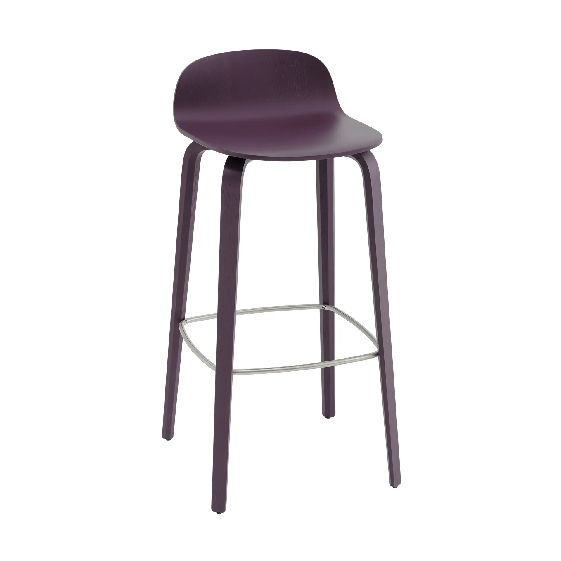 Sgabello Visu 75 cm, Prugna scuro Muuto
