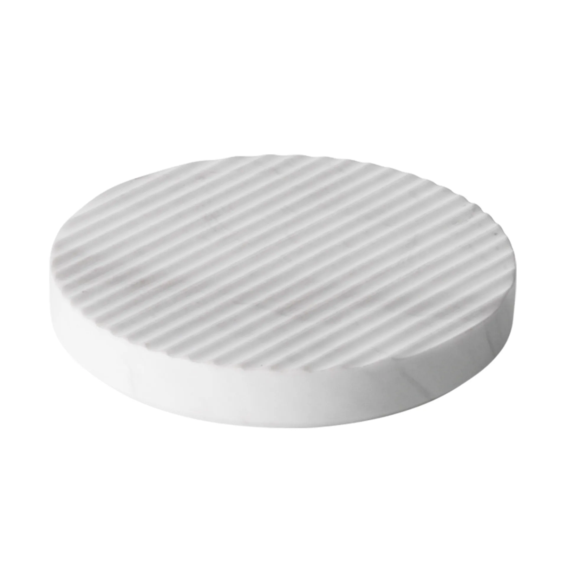 Sottobicchiere Groove marble, bianco piccolo Muuto