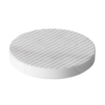 Sottobicchiere Groove marble - bianco piccolo - Muuto
