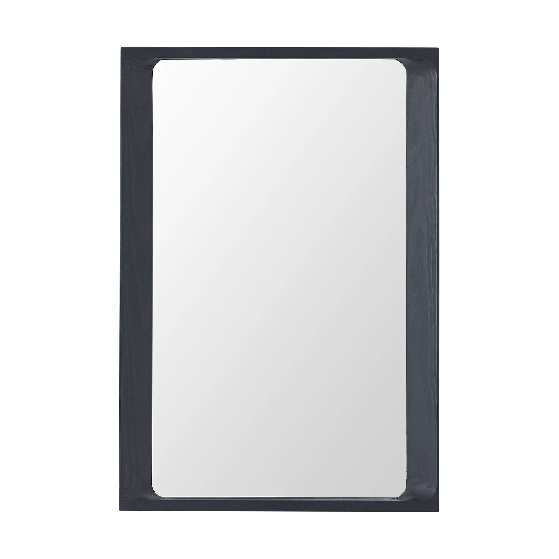 Specchio Arced 80x55 cm, Midnight blue Muuto