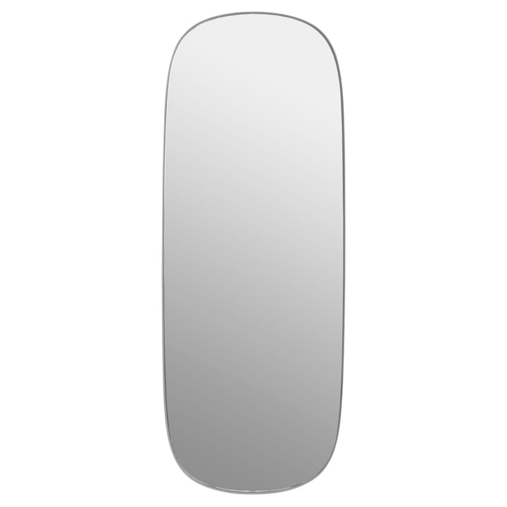 Specchio Framed grande - Grigio-trasparente - Muuto