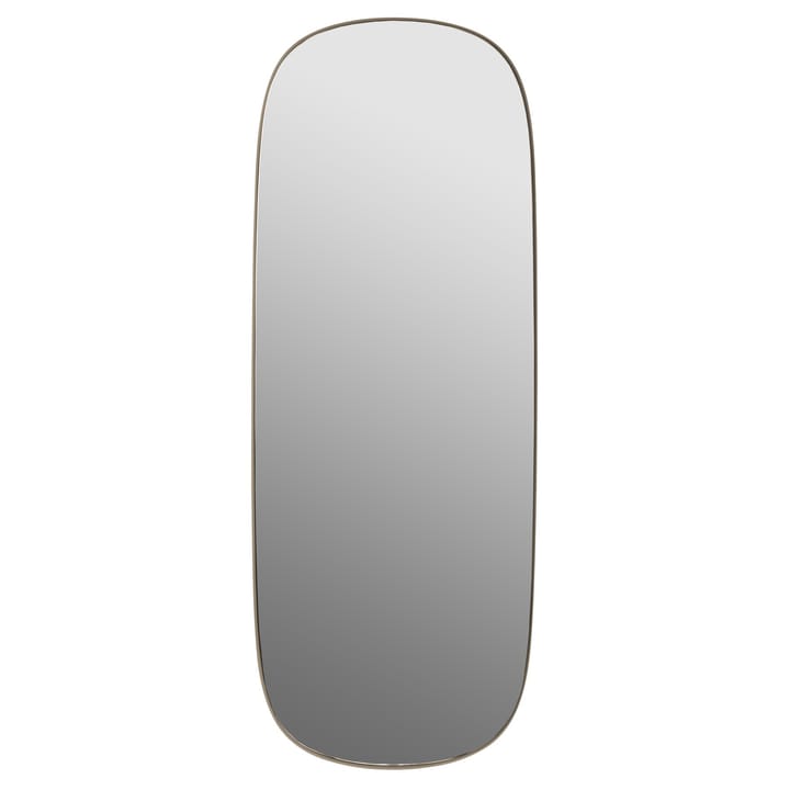 Specchio Framed grande - Taupe-trasparente - Muuto