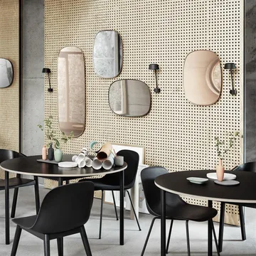 Specchio Framed - taupe, 59x44 cm - Muuto