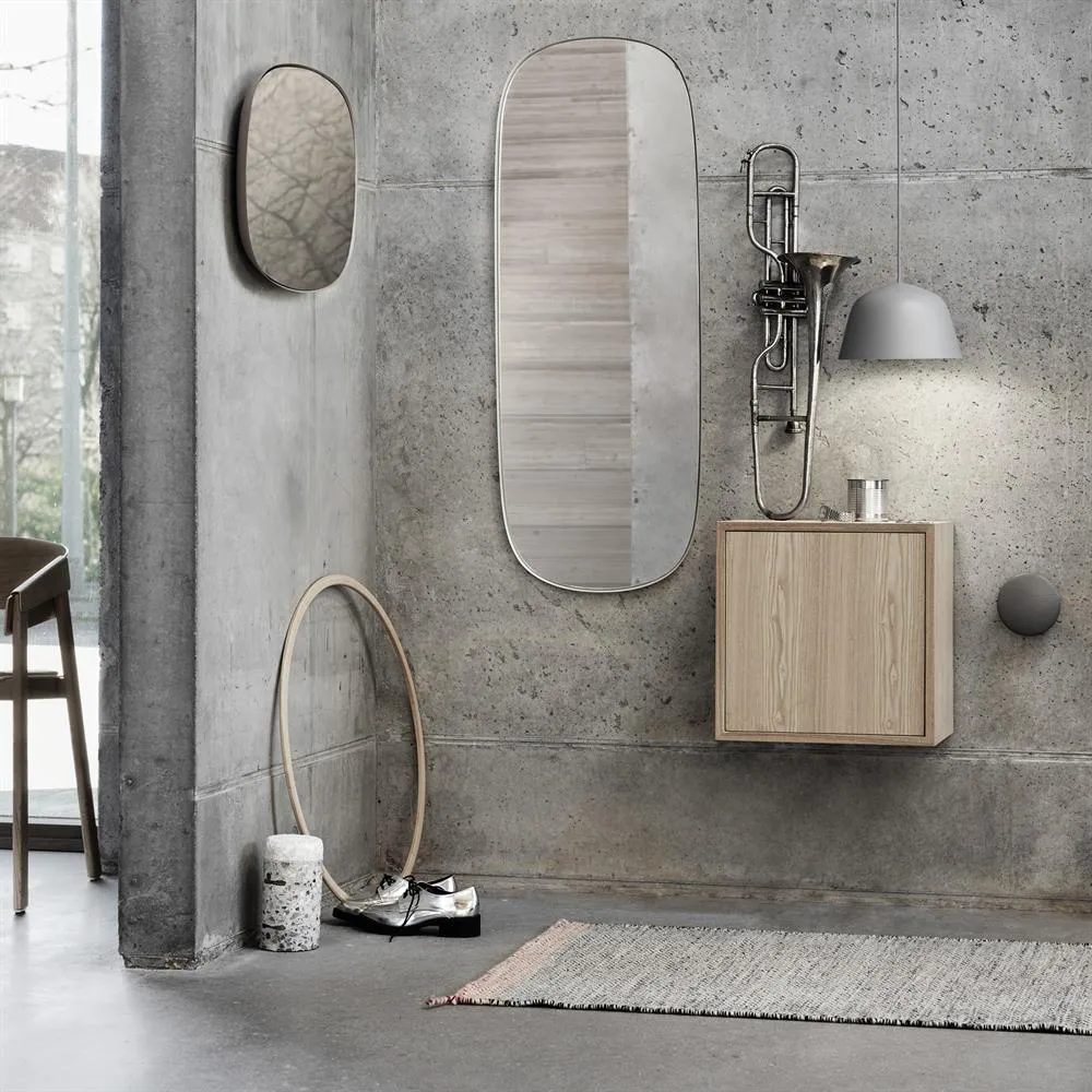 Specchio Framed, taupe, 59x44 cm Muuto