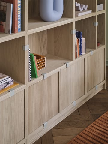 Stacked sistema di stoccaggio Bookcase Configuration 1 - Rovere - Muuto