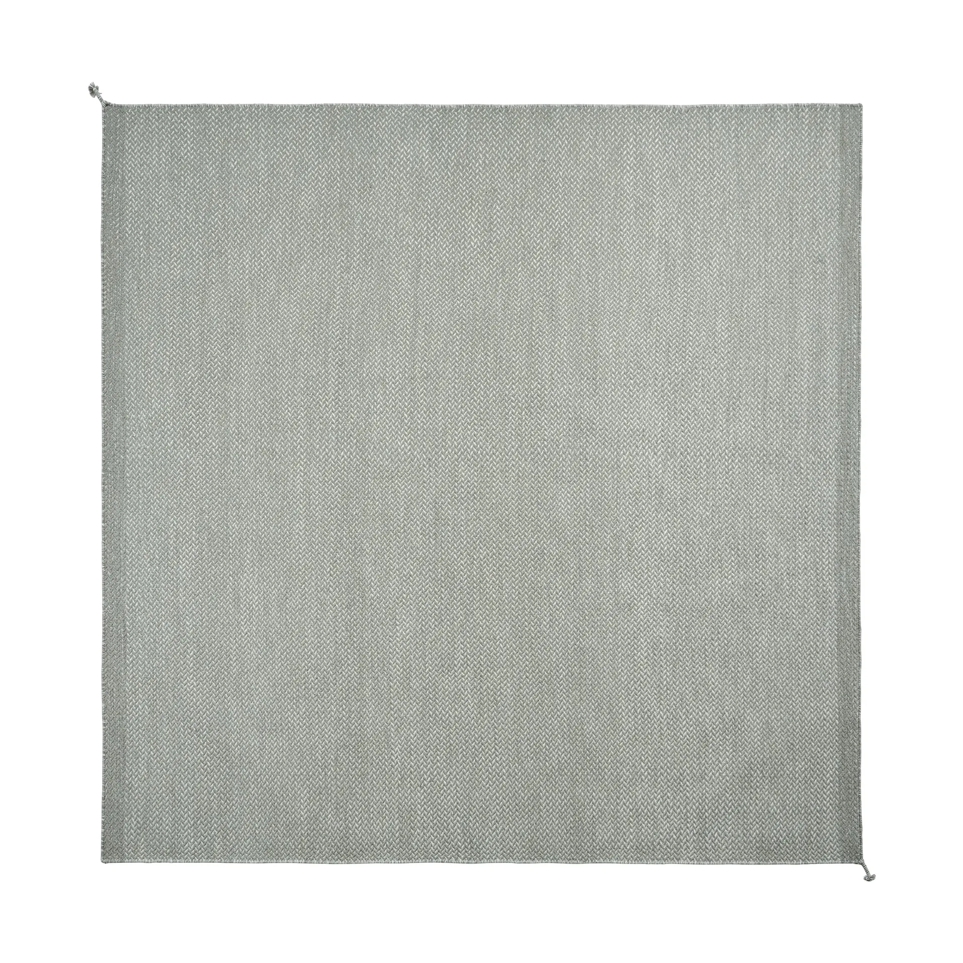 Tappeto in lana Ply 240x240 cm, Grigio Muuto