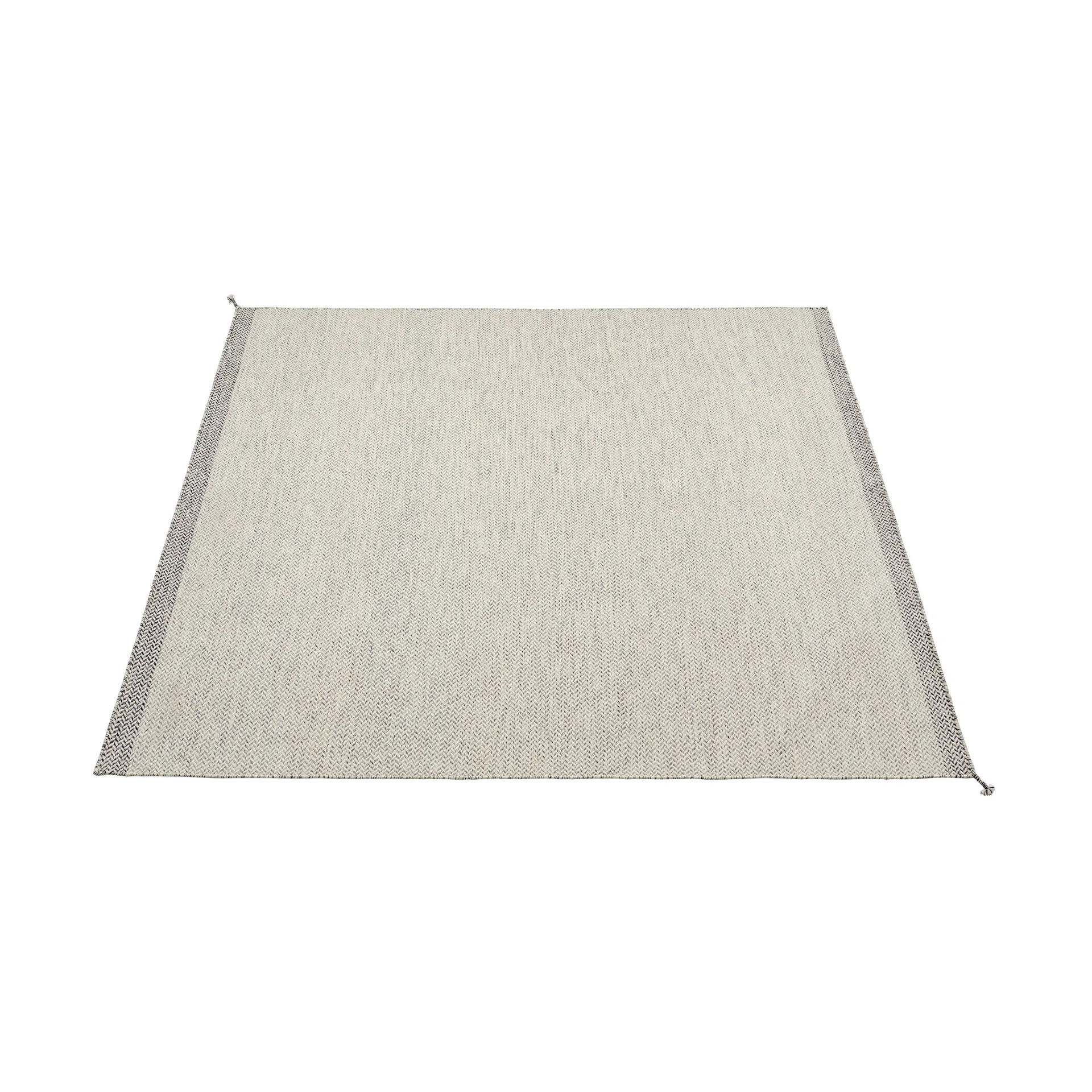 Tappeto in lana Ply 240x240 cm, Off-white Muuto