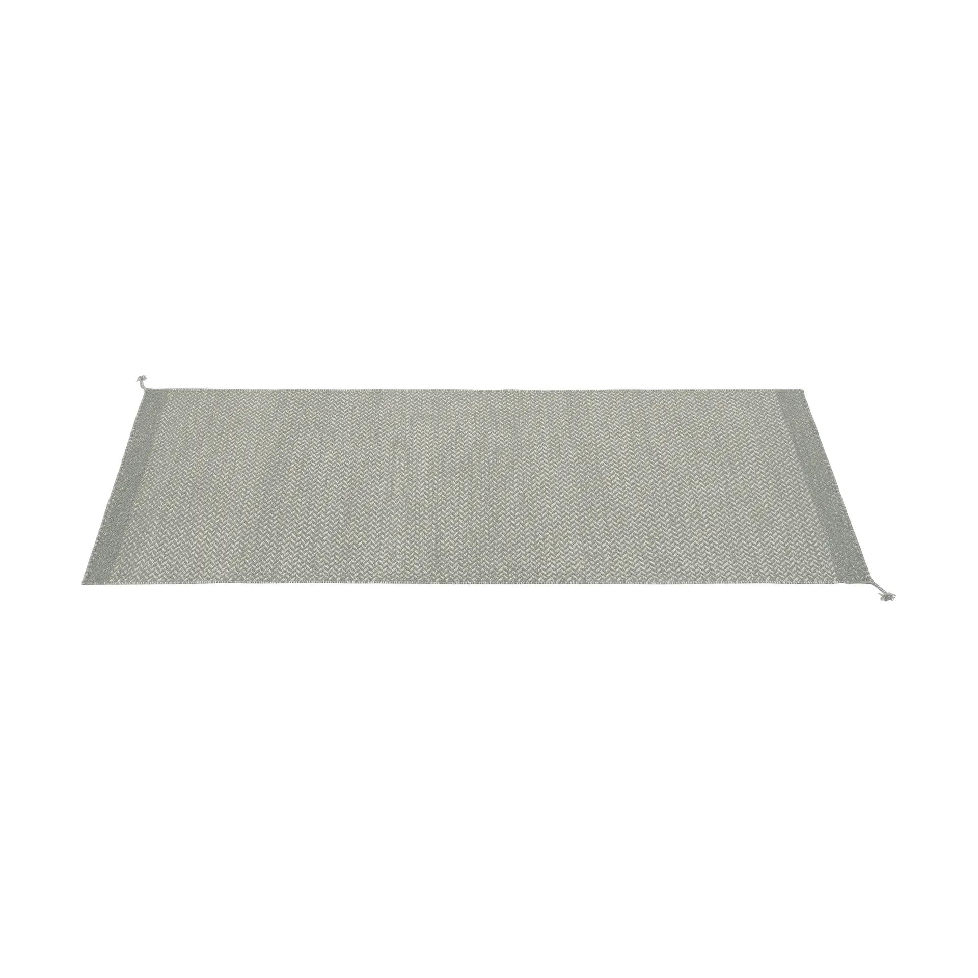 Tappeto in lana Ply 80x200 cm, Grey Muuto