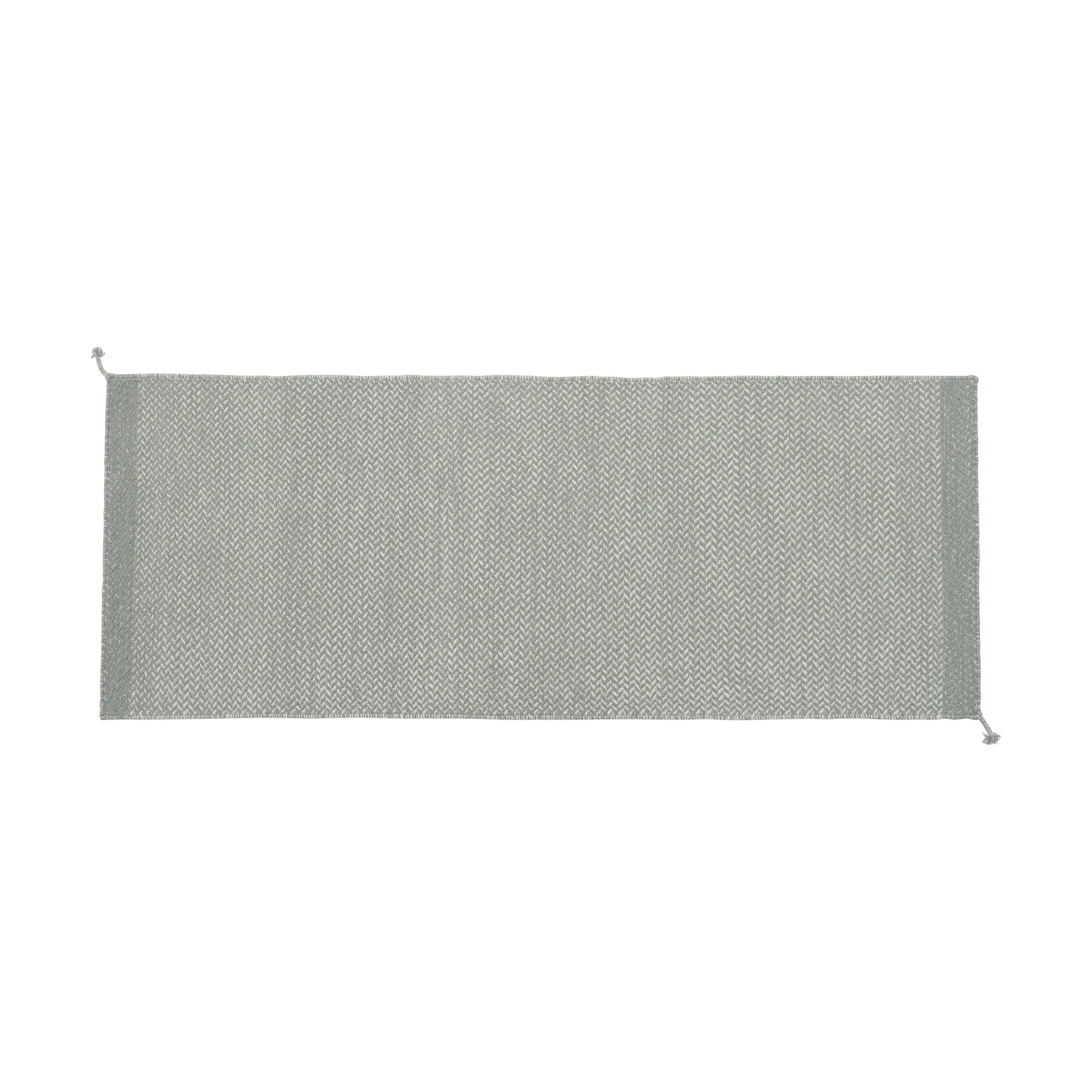 Tappeto in lana Ply 80x200 cm, Grey Muuto