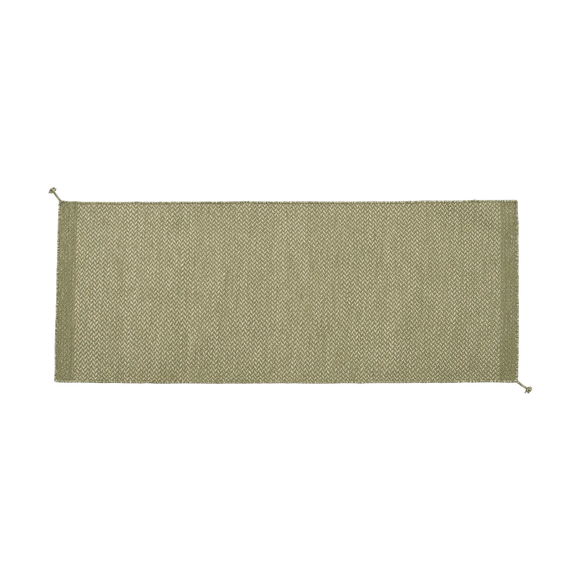 Tappeto Ply 80x200 cm, Moss green Muuto