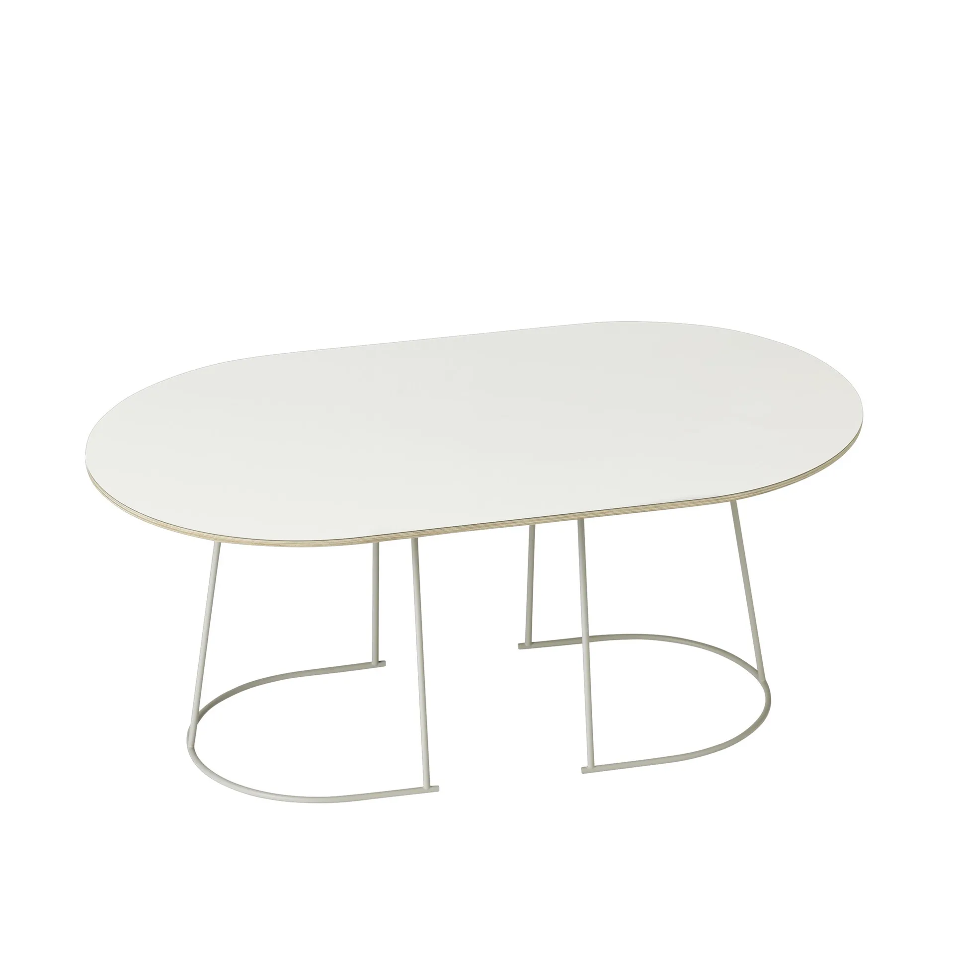 Tavolino Airy M, bianco sporco Muuto