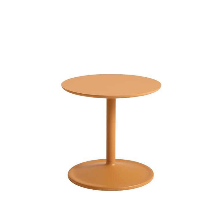 Tavolino Soft Ø 41cm - Laminato arancione, alt. 40 cm - Muuto