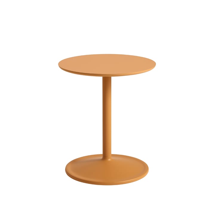 Tavolino Soft Ø 41cm - Laminato arancione, alt. 48 cm - Muuto