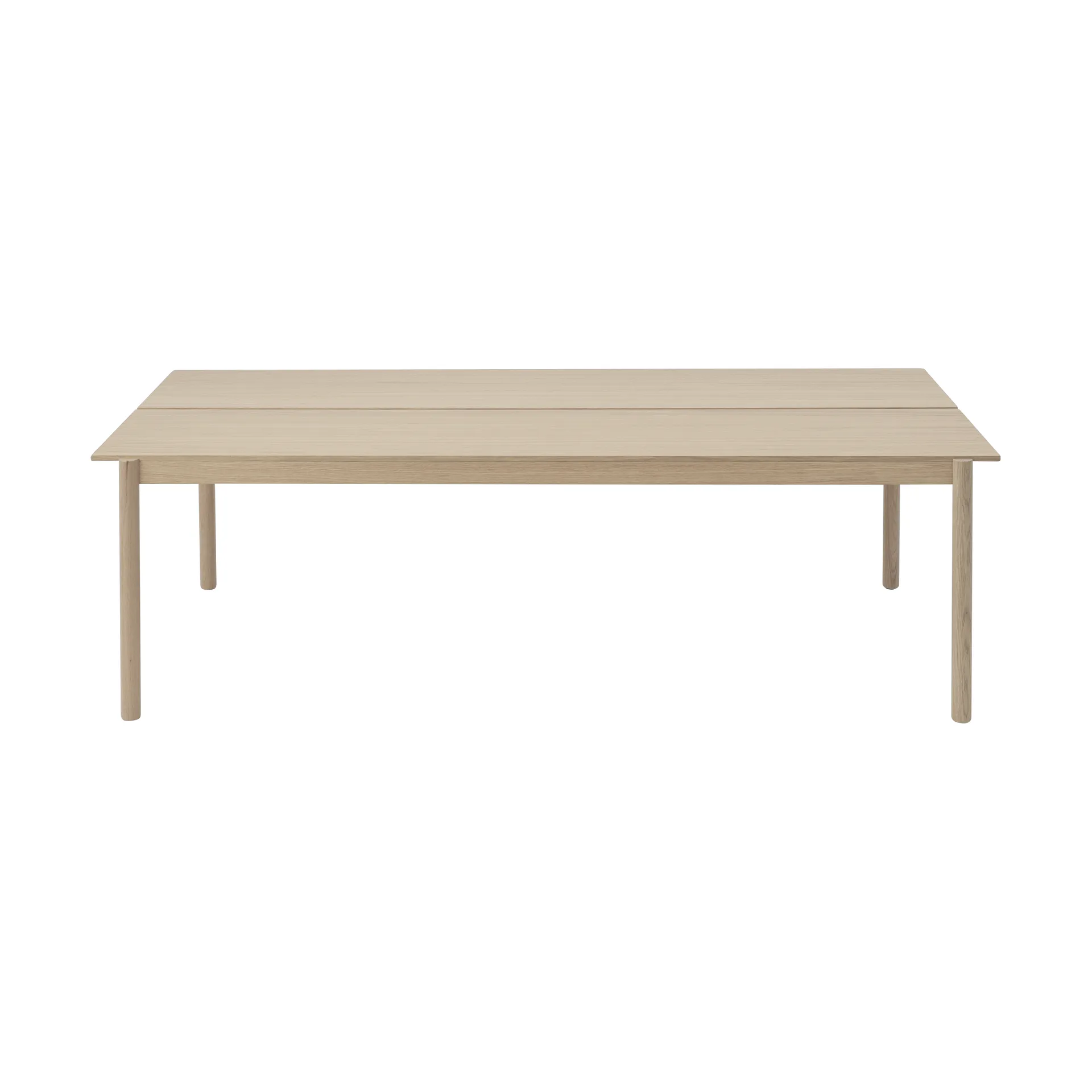 Tavolo da pranzo Linear System 110x240 cm, Oak veneer-oak Muuto