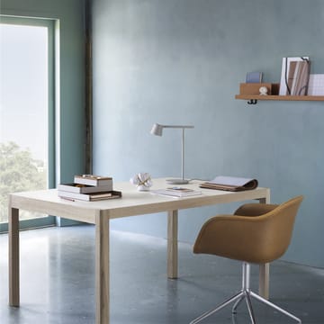 Tavolo da pranzo Workshop - Impiallacciatura in rovere, rovere, 140x92 cm - Muuto