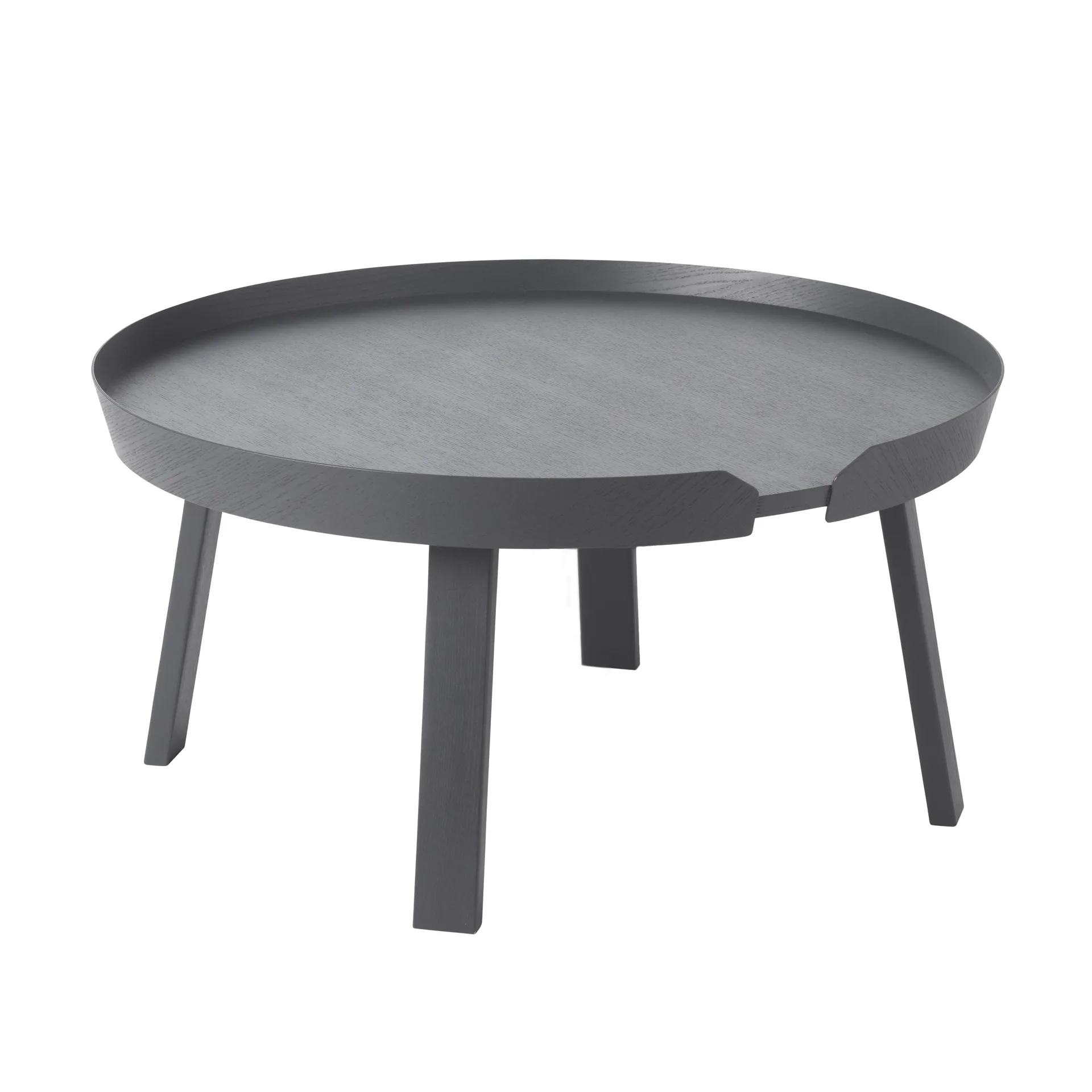 Tavolo grande Around, anthracite (grigio) Muuto