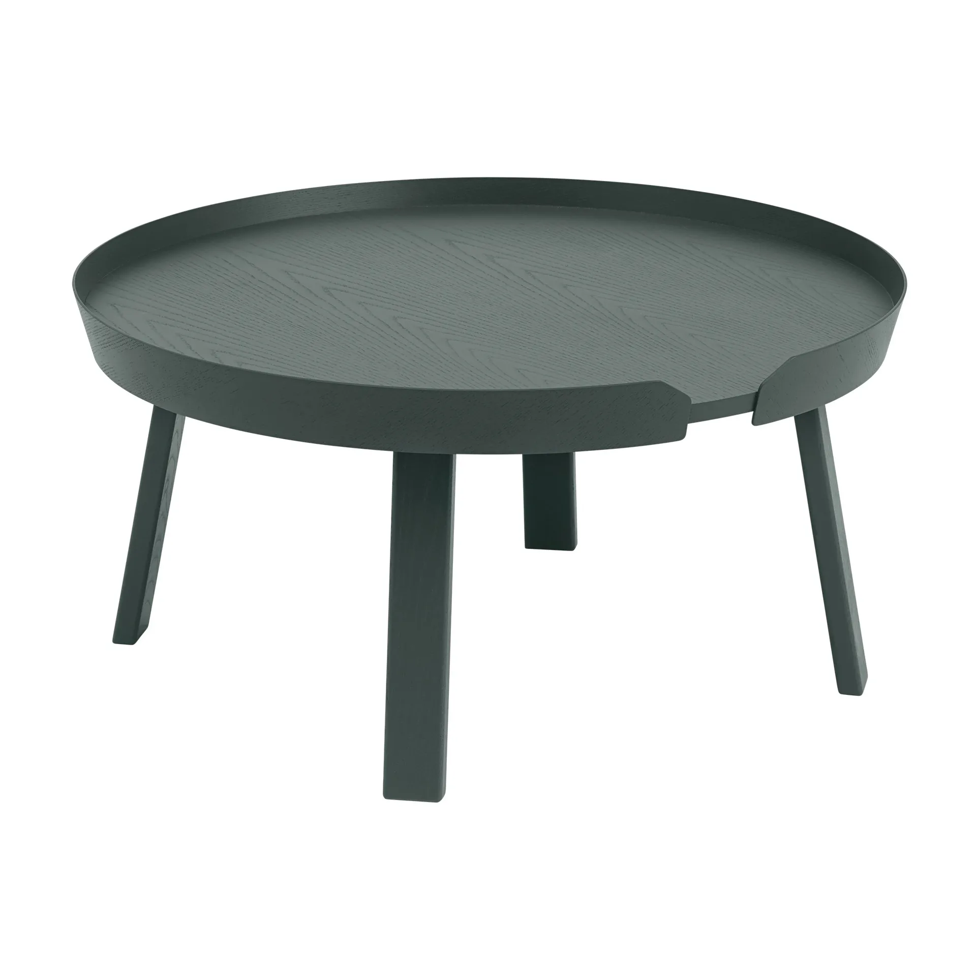 Tavolo grande Around, Dark green Muuto