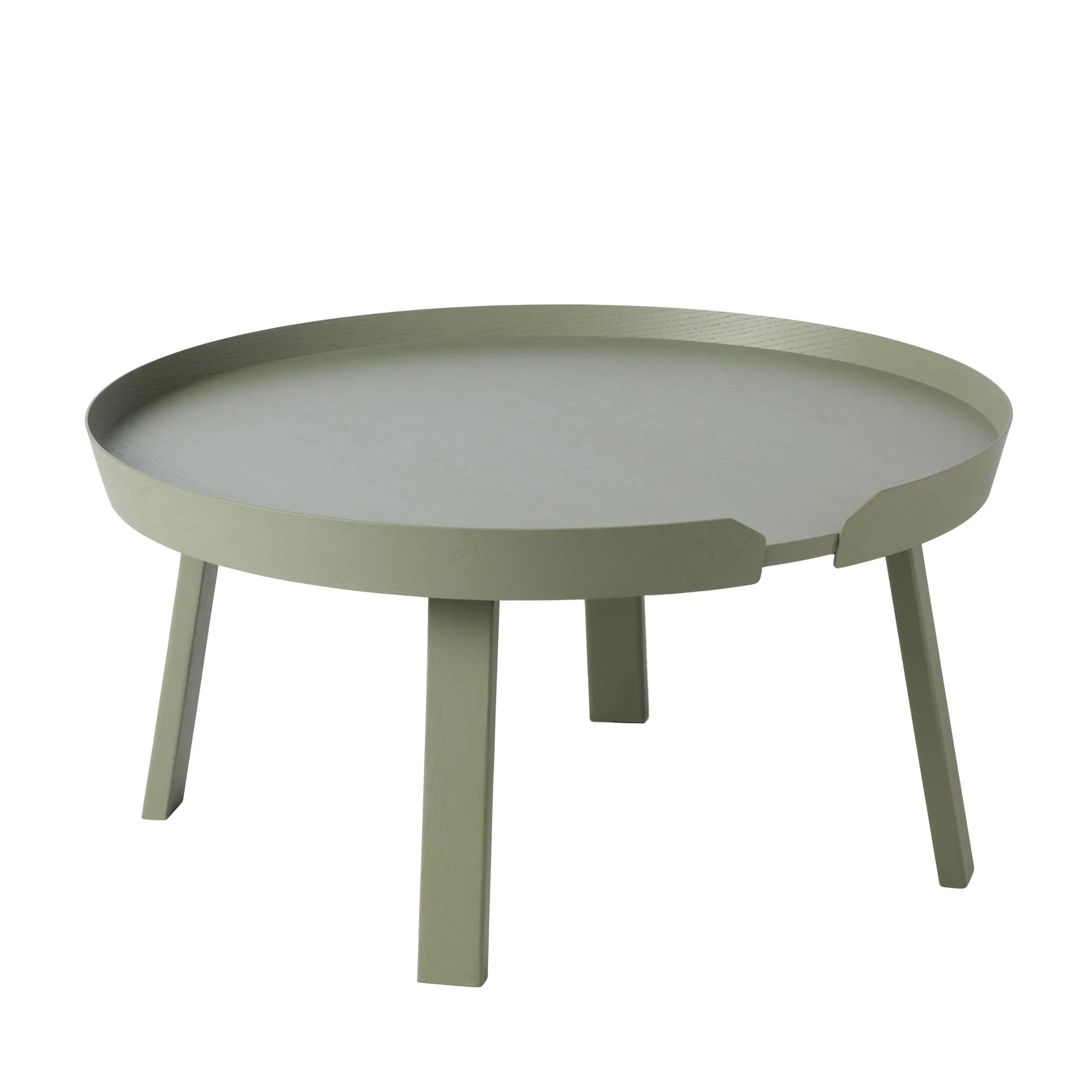 Tavolo grande Around, Dusty green Muuto