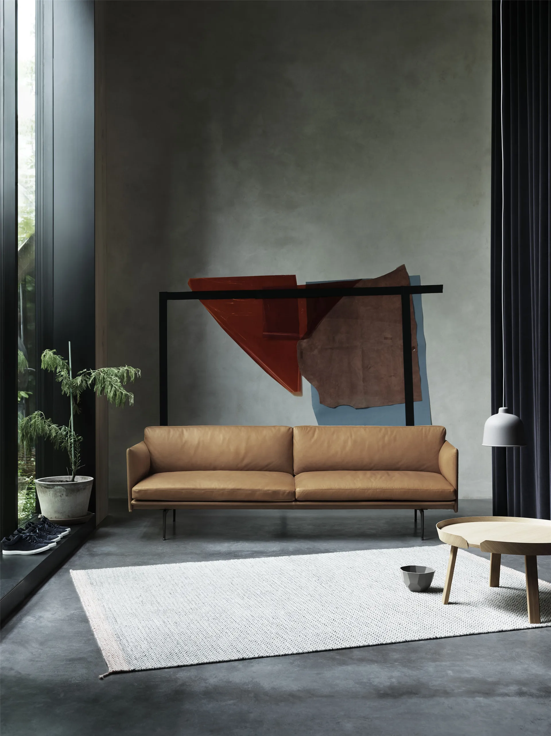 Tavolo grande Around, Oak Muuto