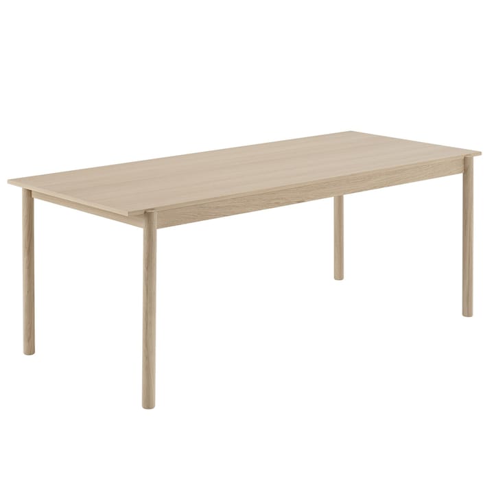 Tavolo Linear in legno di rovere - 200x90 cm - Muuto