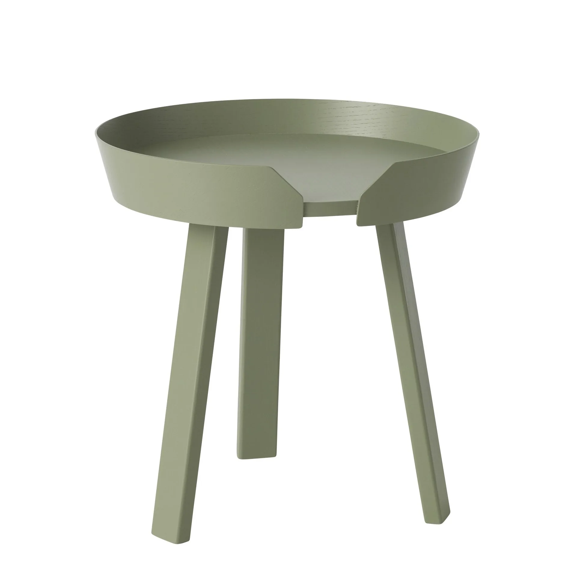 Tavolo piccolo Around, dusty green Muuto