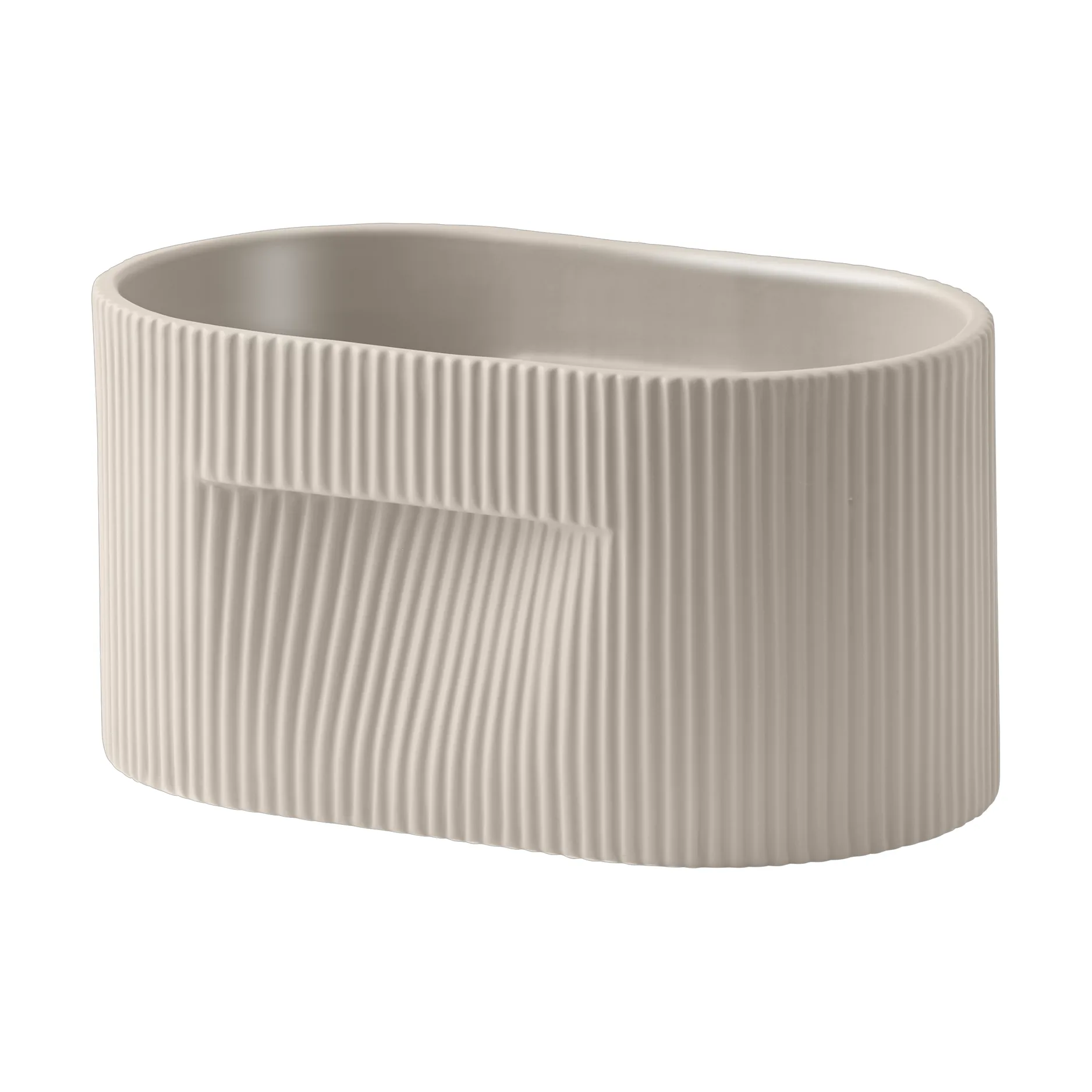Vaso da fiori Ridge 13 cm, Beige Muuto