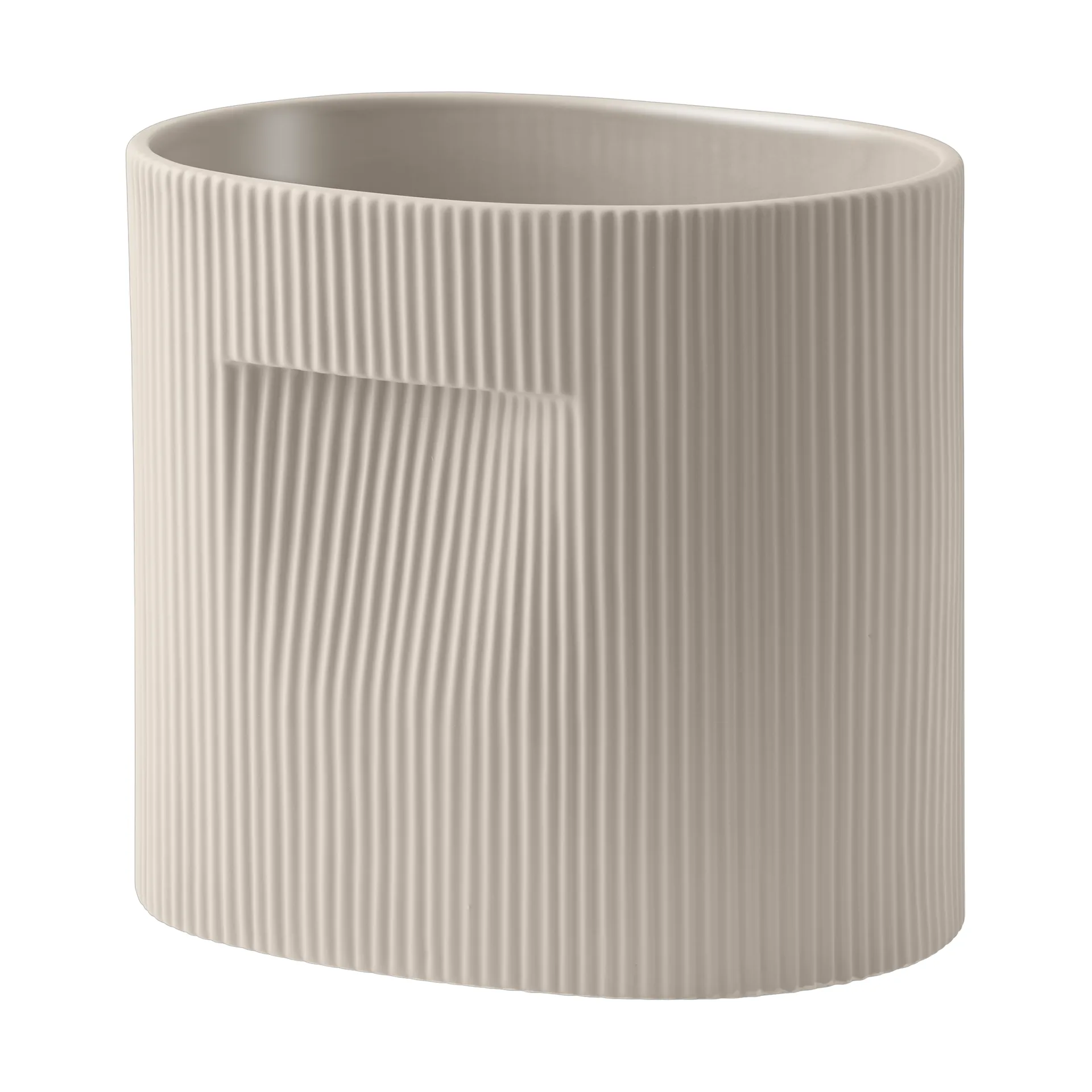 Vaso da fiori Ridge 24 cm, Beige Muuto