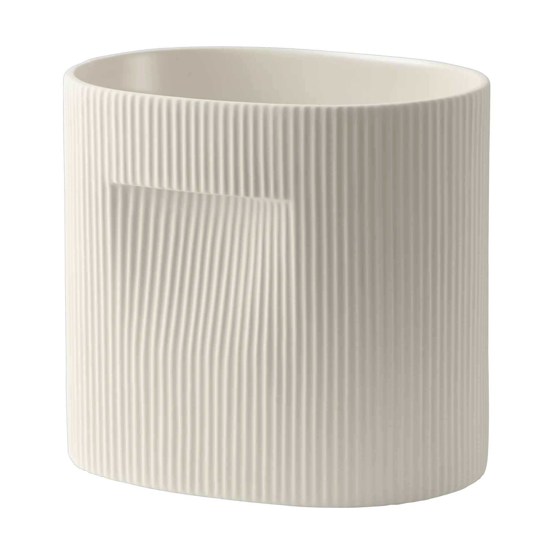Vaso da fiori Ridge 24 cm, Off-white Muuto