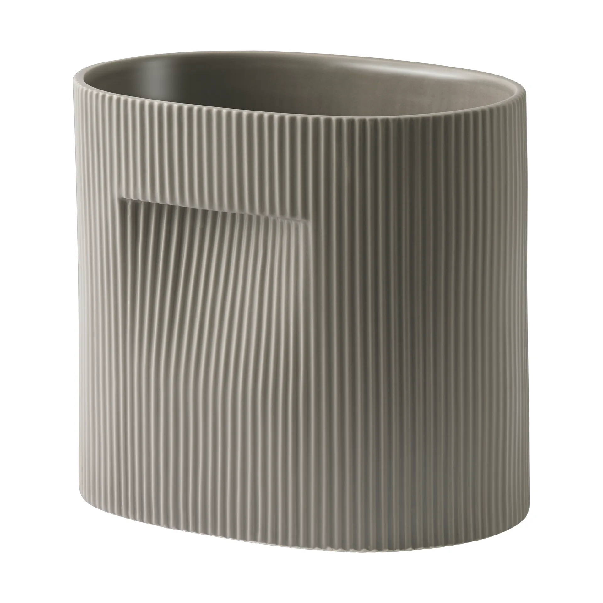 Vaso da fiori Ridge 24 cm, Taupe Muuto