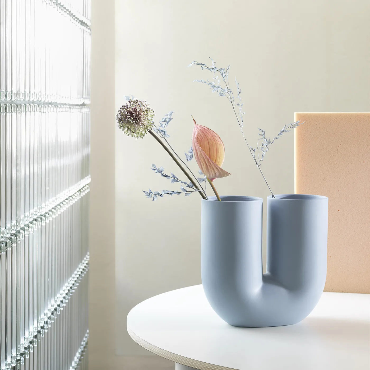 Vaso Kink 26 cm, azzurro Muuto