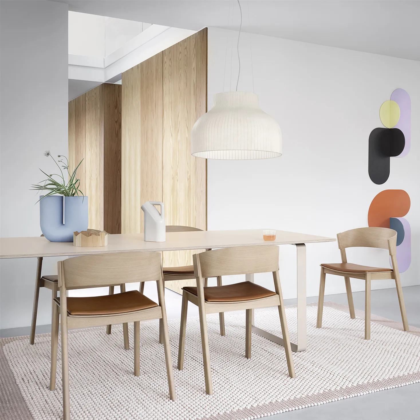 Vaso Kink 26 cm, azzurro Muuto